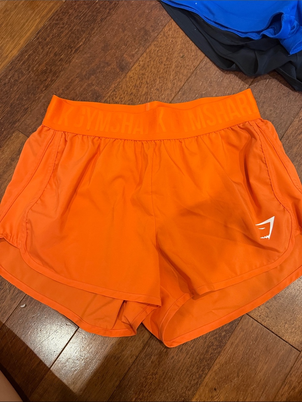Gymshark Women’s Bright Orange Running Shorts